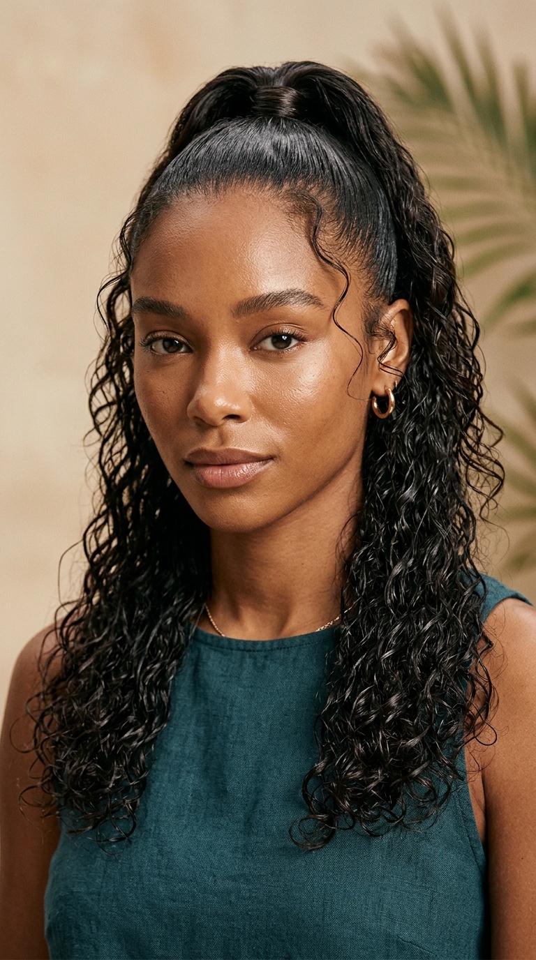 The Snatched Half-Up Half-Down