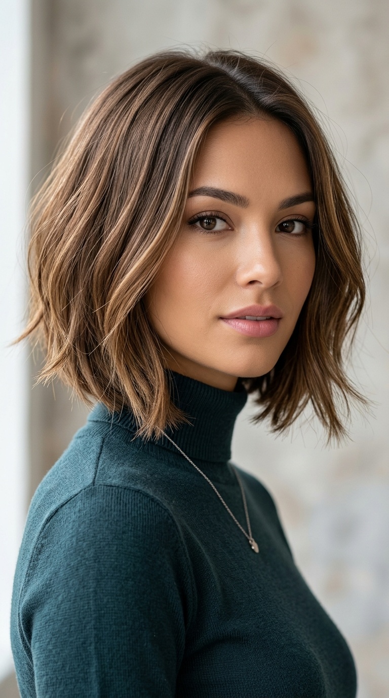 The Soft A-Line Bob