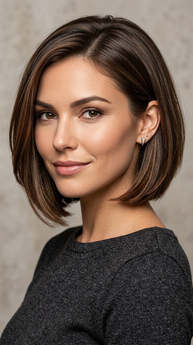 The Sophisticated A-Line Bob