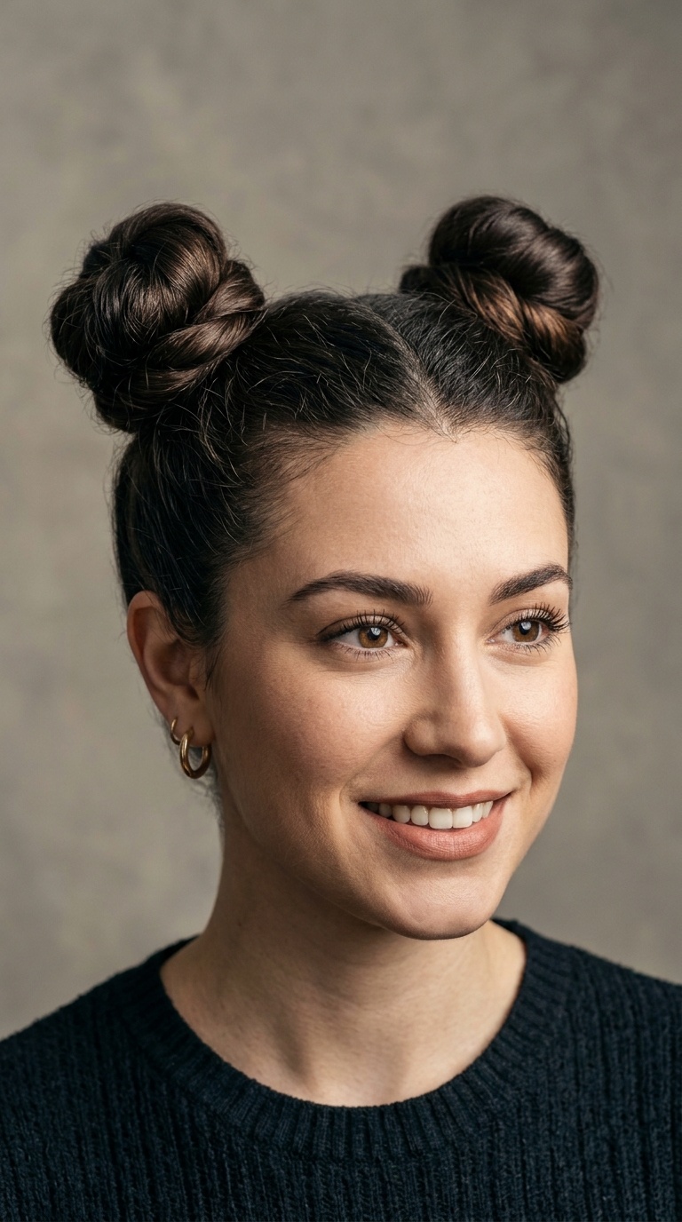 The Space Bun Look