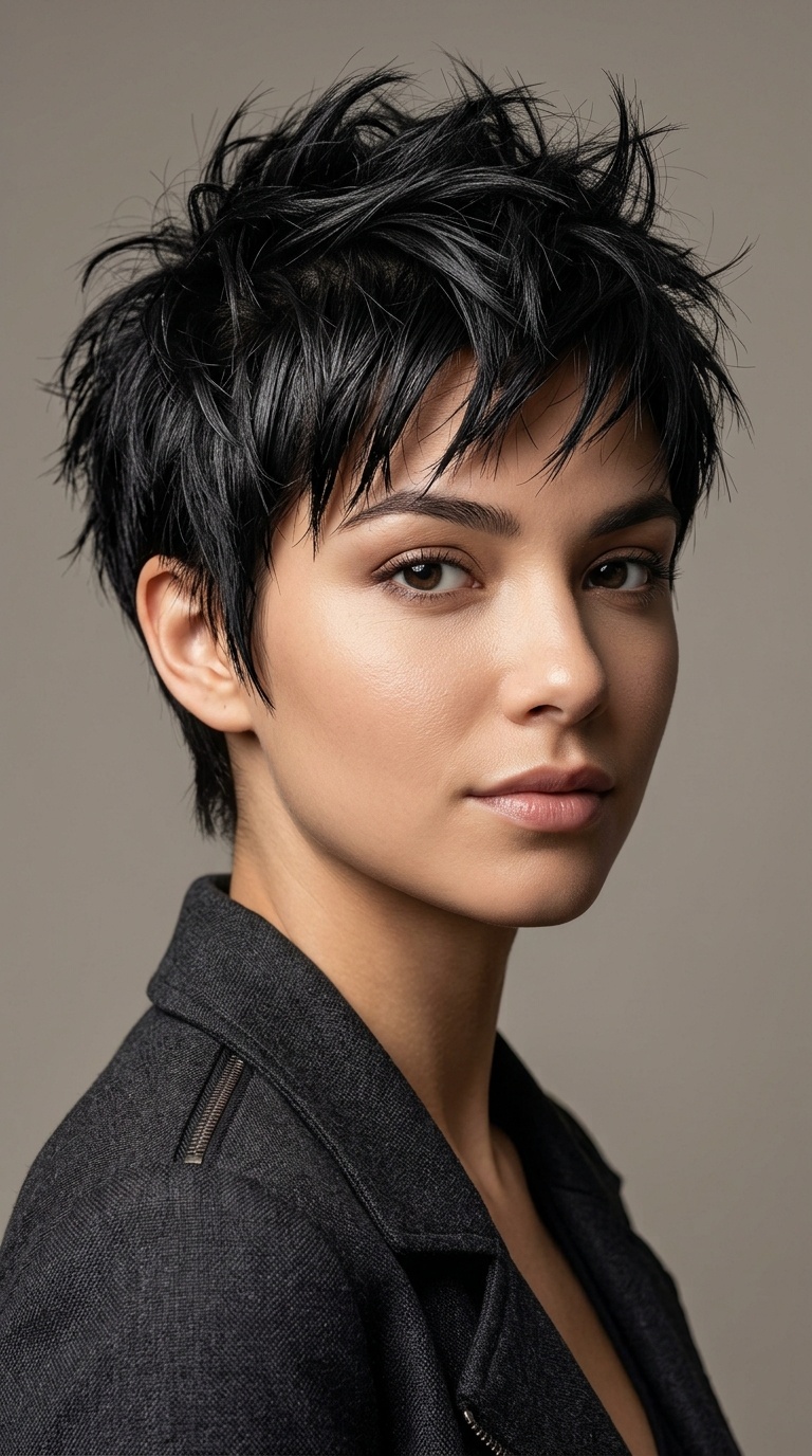 The Spiky Edgy Pixie