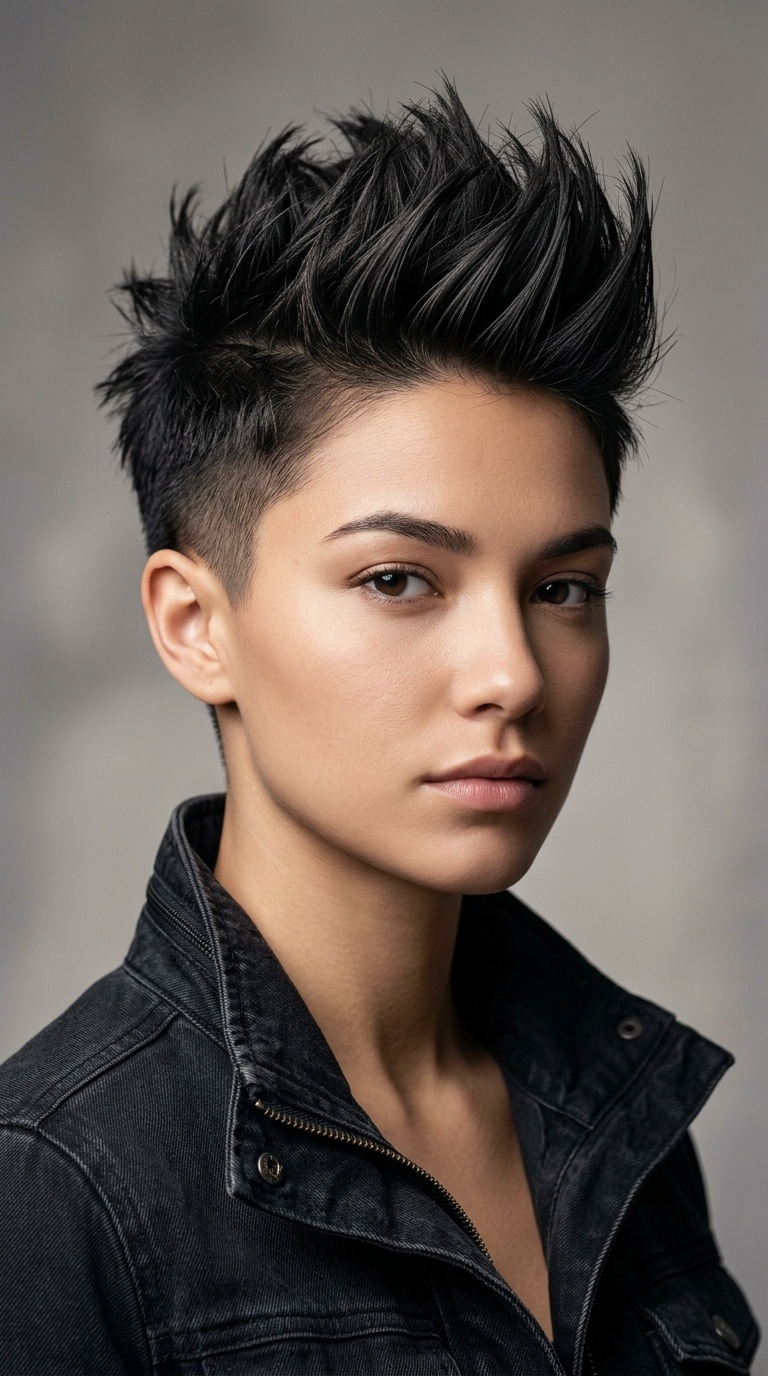 The Spiky Faux Hawk