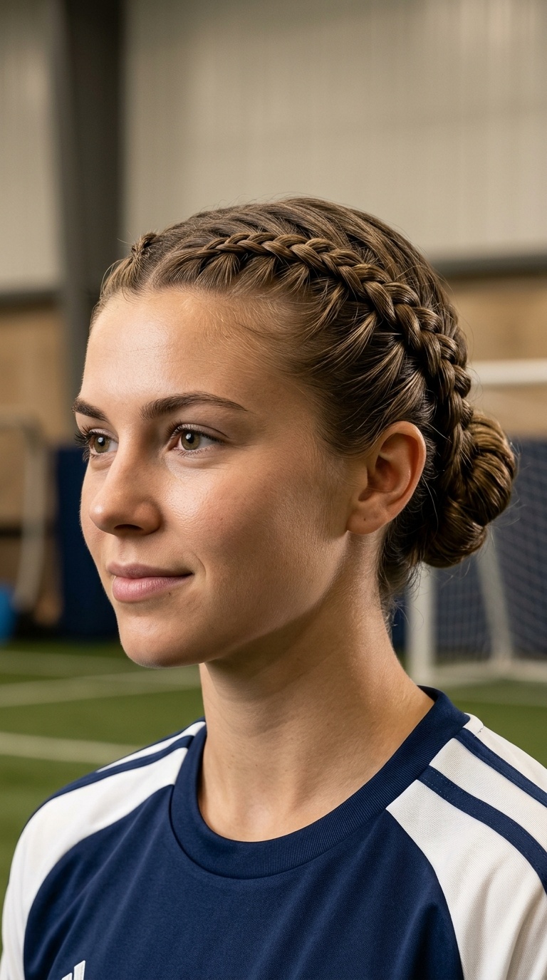 The Spiral Braided Bun