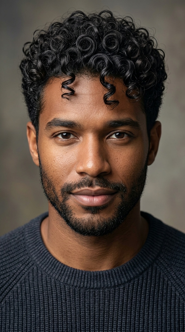 The Spiral Perm for Men