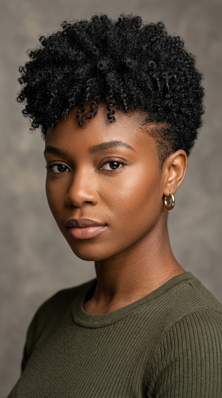 The Tapered Afro Cut