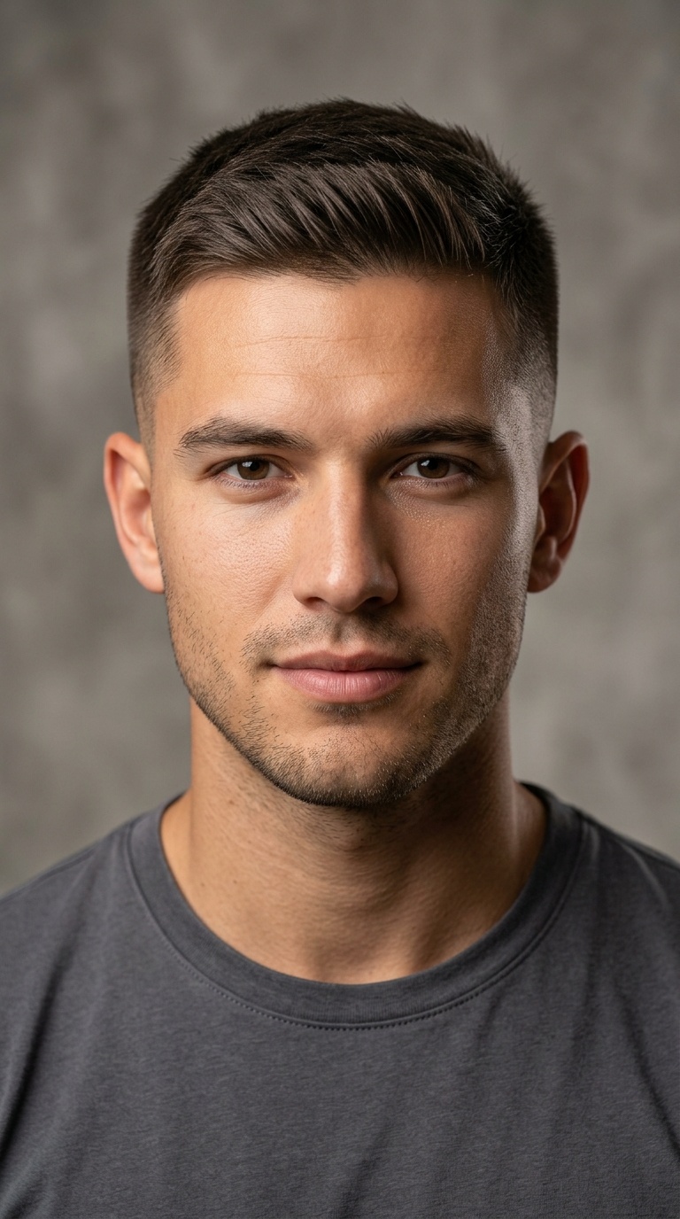 The Tapered Crew Cut