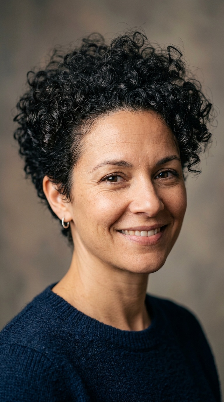 The Tapered Curls with Volume