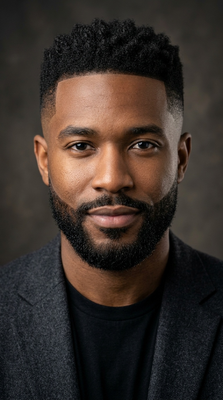 The Tapered Fade Beard