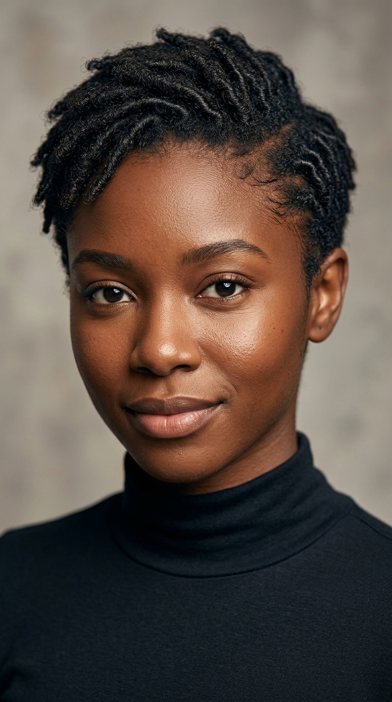 The Tapered Loc Pixie