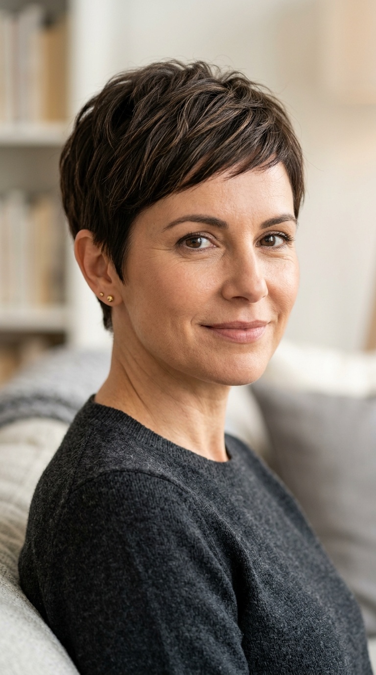 The Tapered Nape Pixie