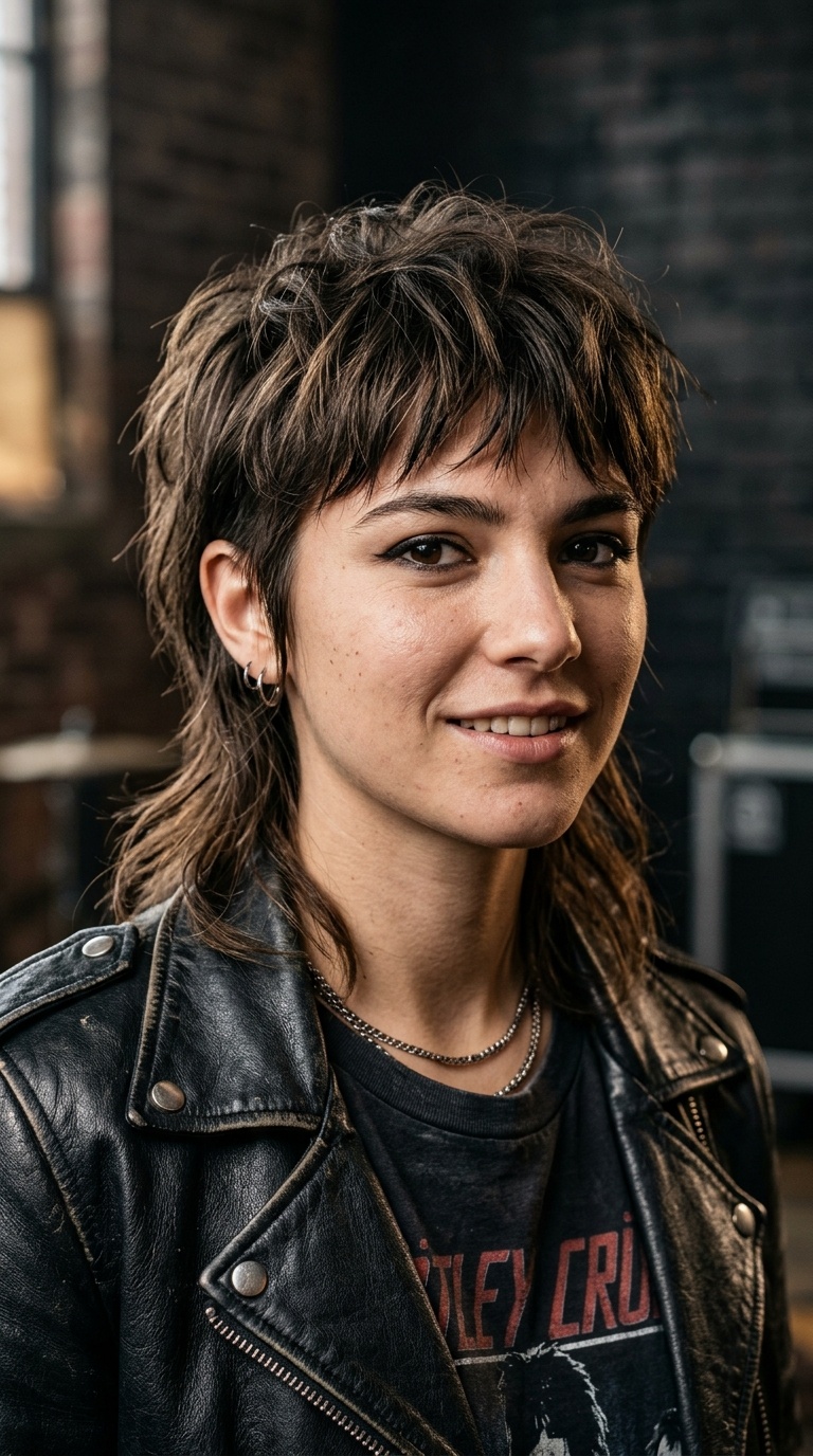 The Tapered Nape Rocker Mullet