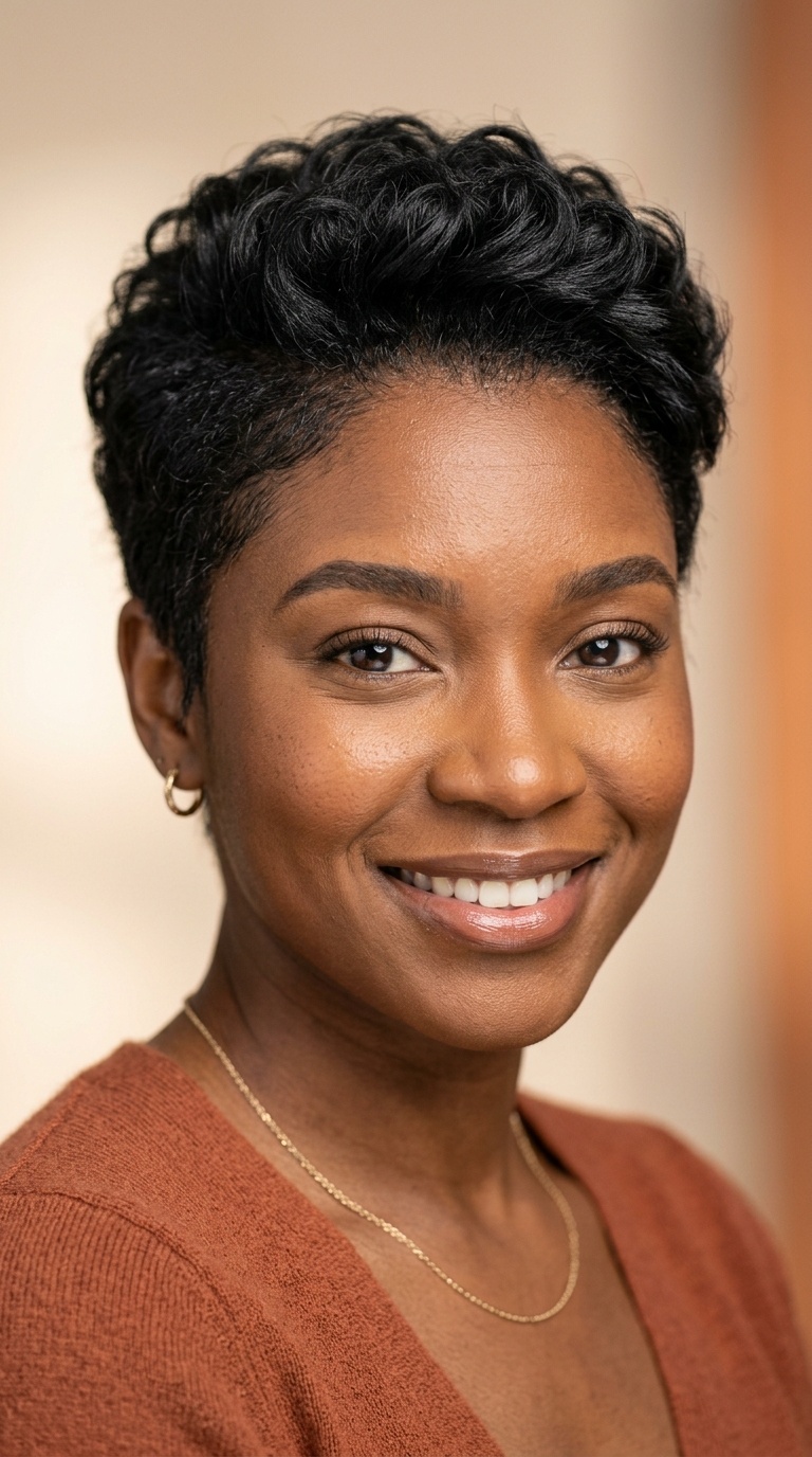 The Tapered Pixie Cut
