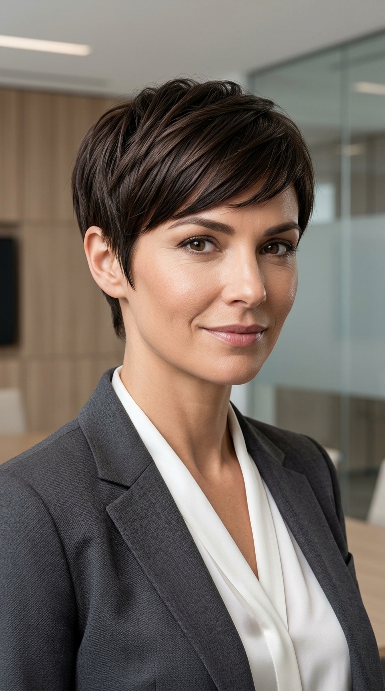 The Tapered Pixie Cut