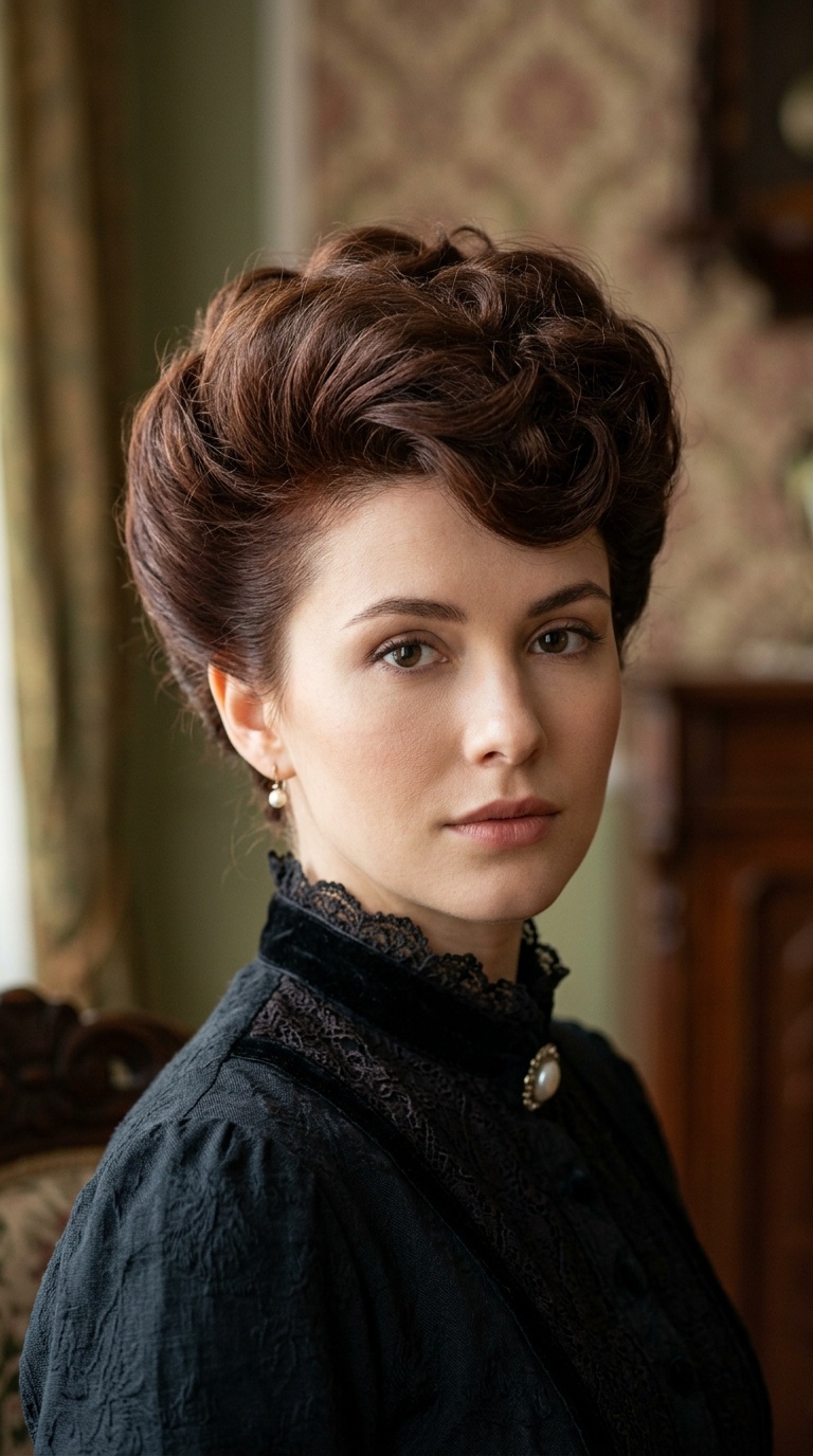 The Teased Pompadour