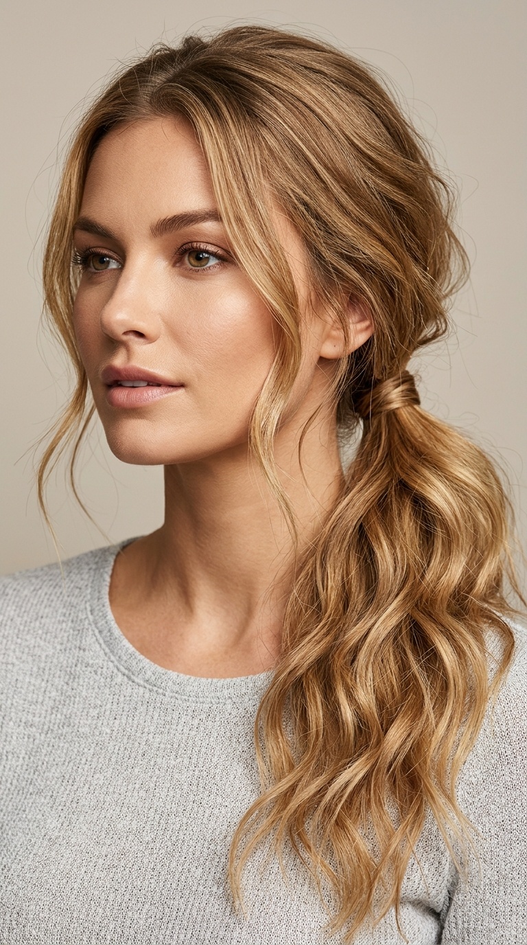 The Textured Beach Wave Pony
