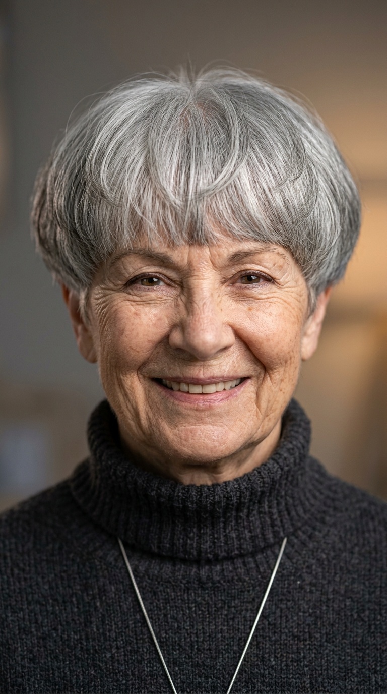 The Textured Bowl Cut