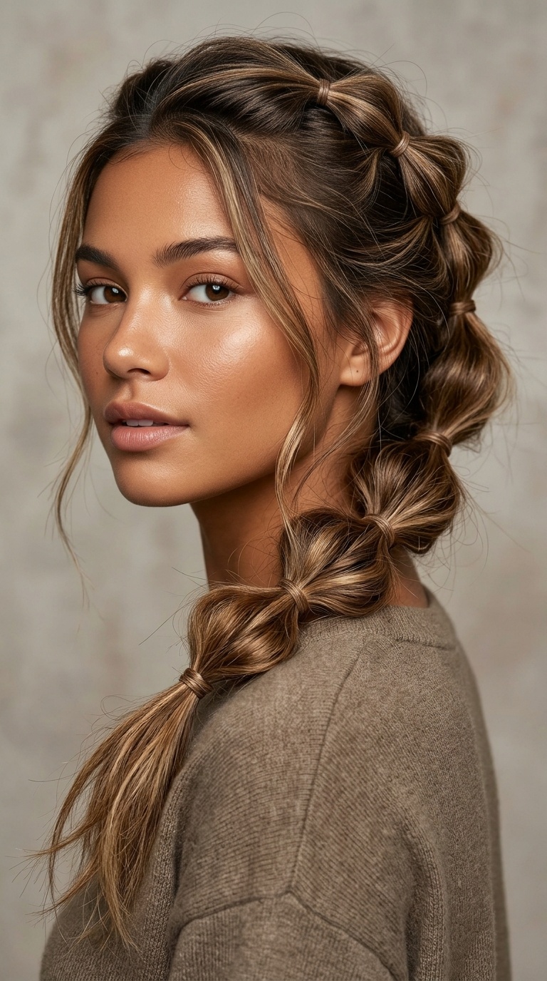 The Textured Bubble Braid
