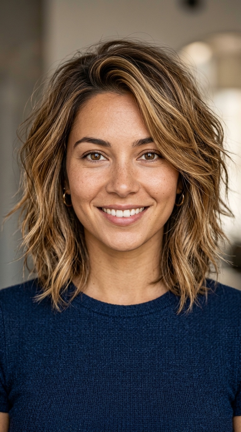 The Textured Choppy Lob
