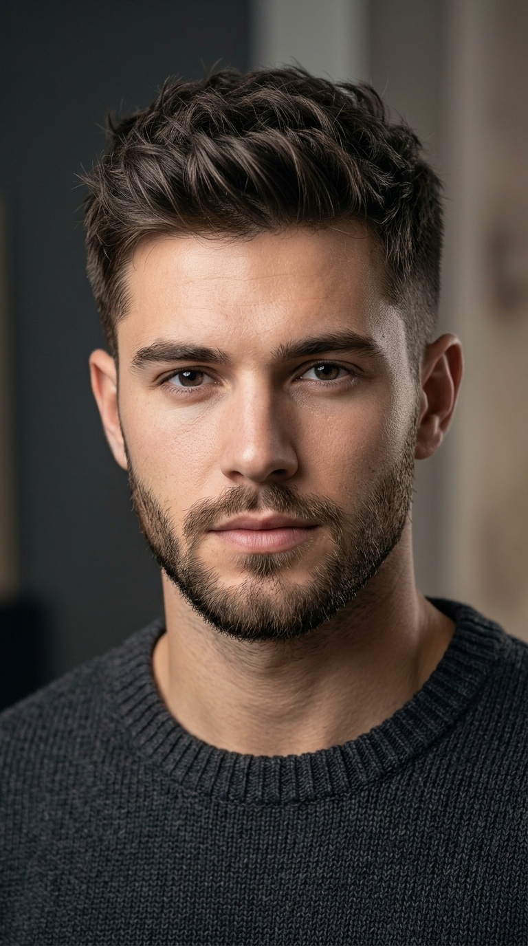 The Textured Crew Cut