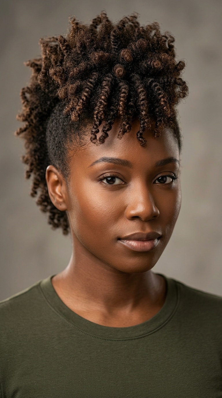 The Textured Faux Hawk