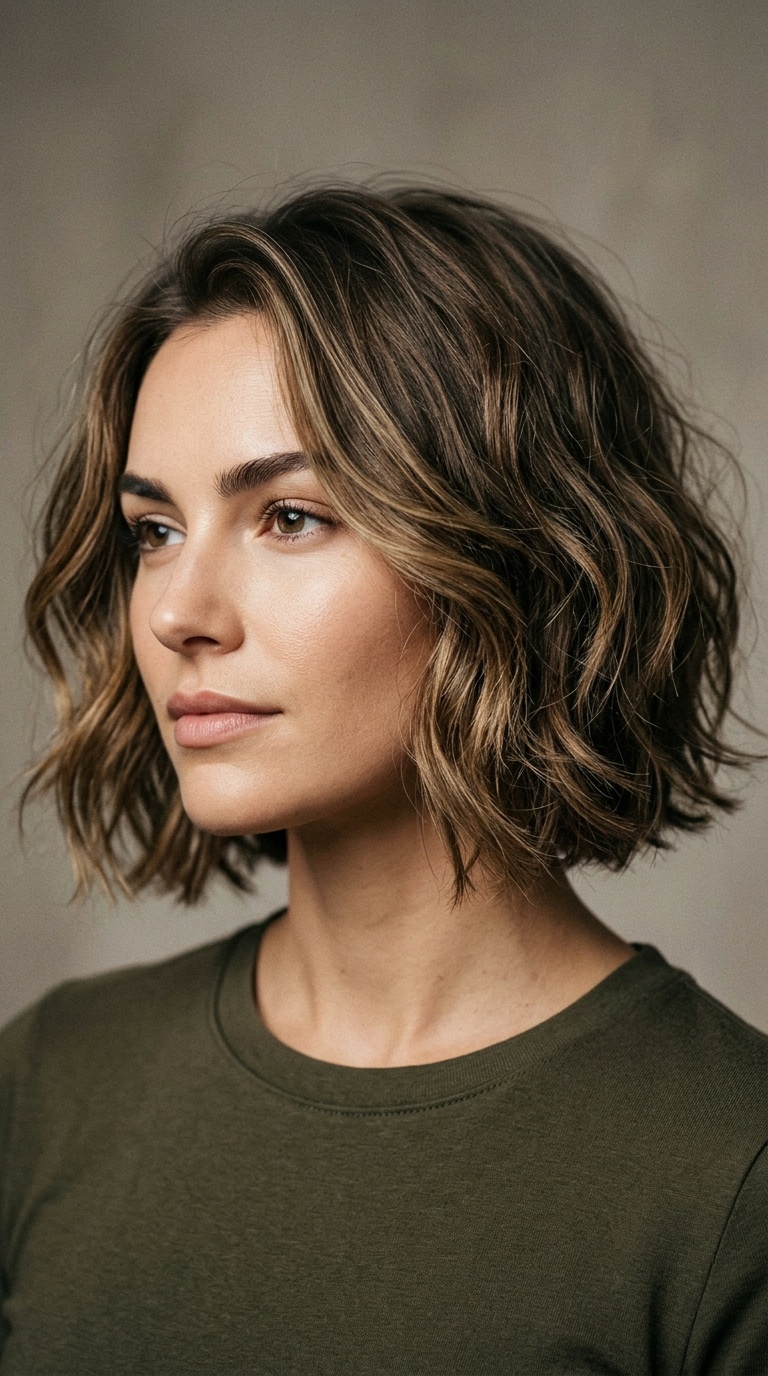 The Textured French Bob