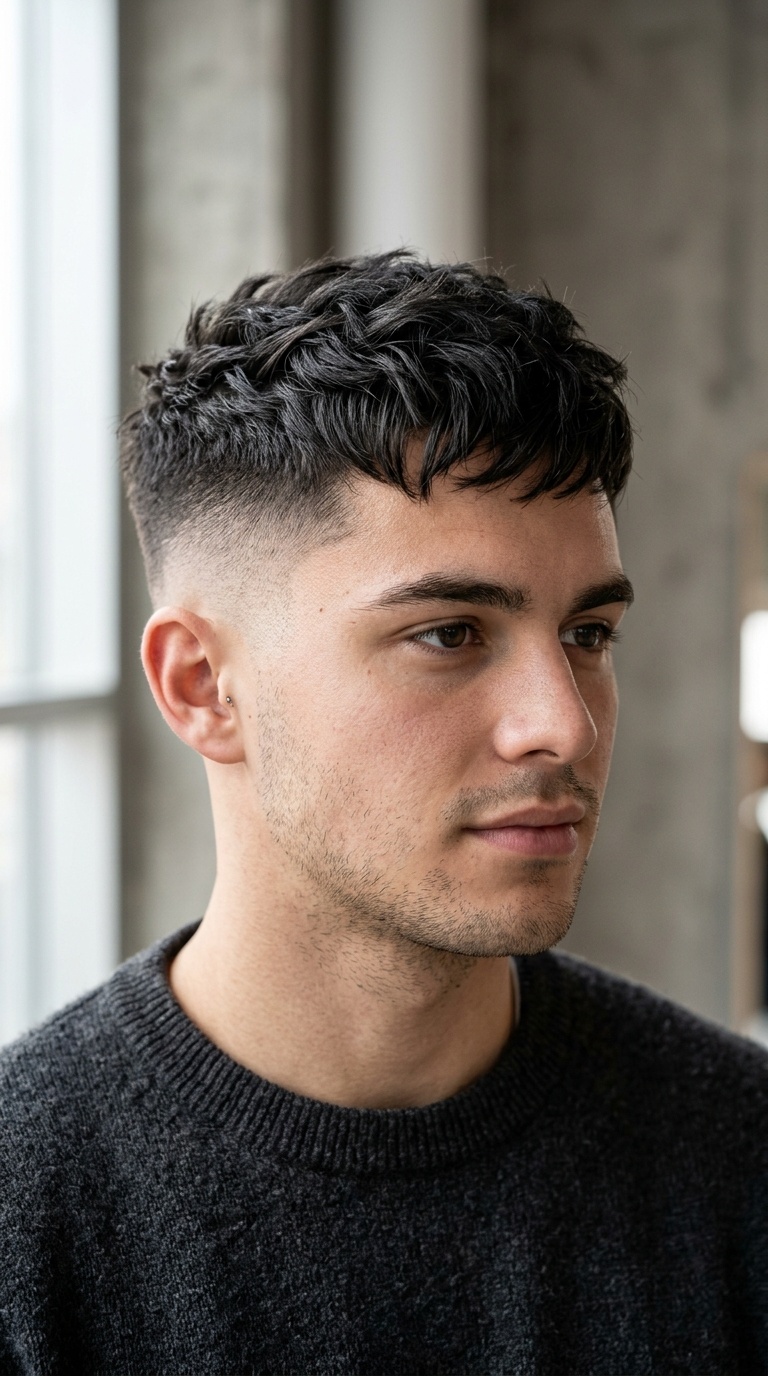 The Textured French Crop with High Fade