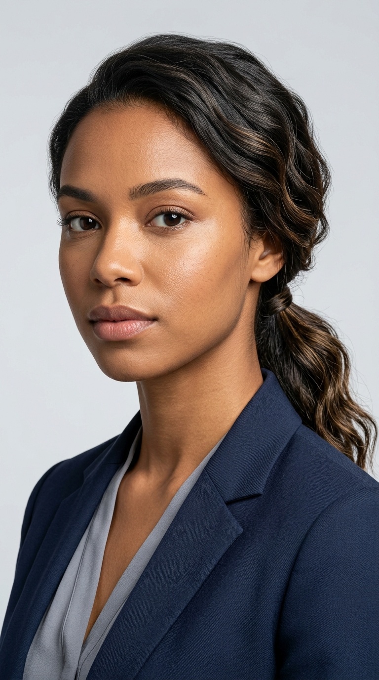 The Textured Length Low Pony