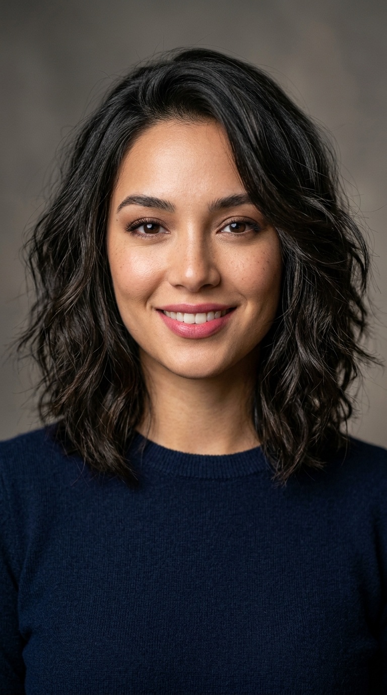 The Textured Lob (Long Bob)