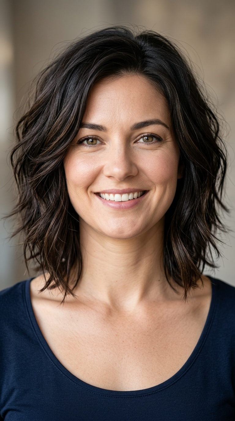 The Textured Lob with Tapered Ends