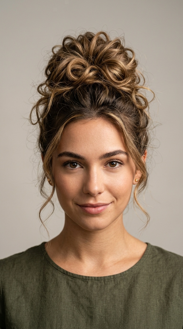 The Textured Messy Bun