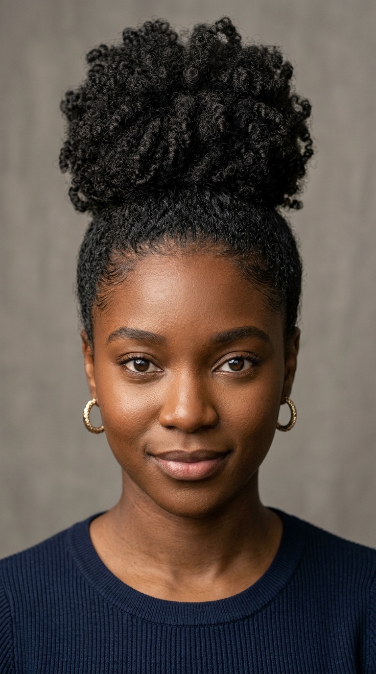 The Textured Pineapple Updo