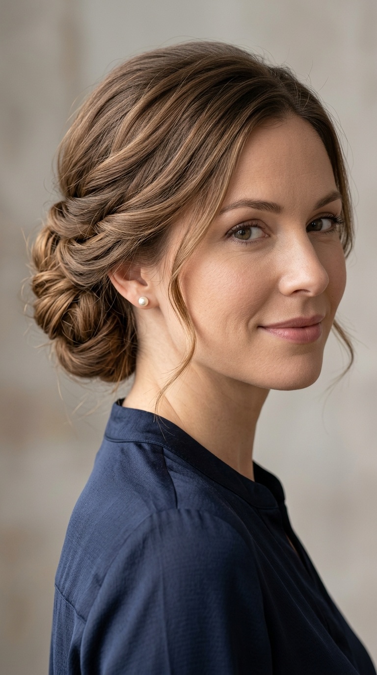 The Textured Romantic Chignon