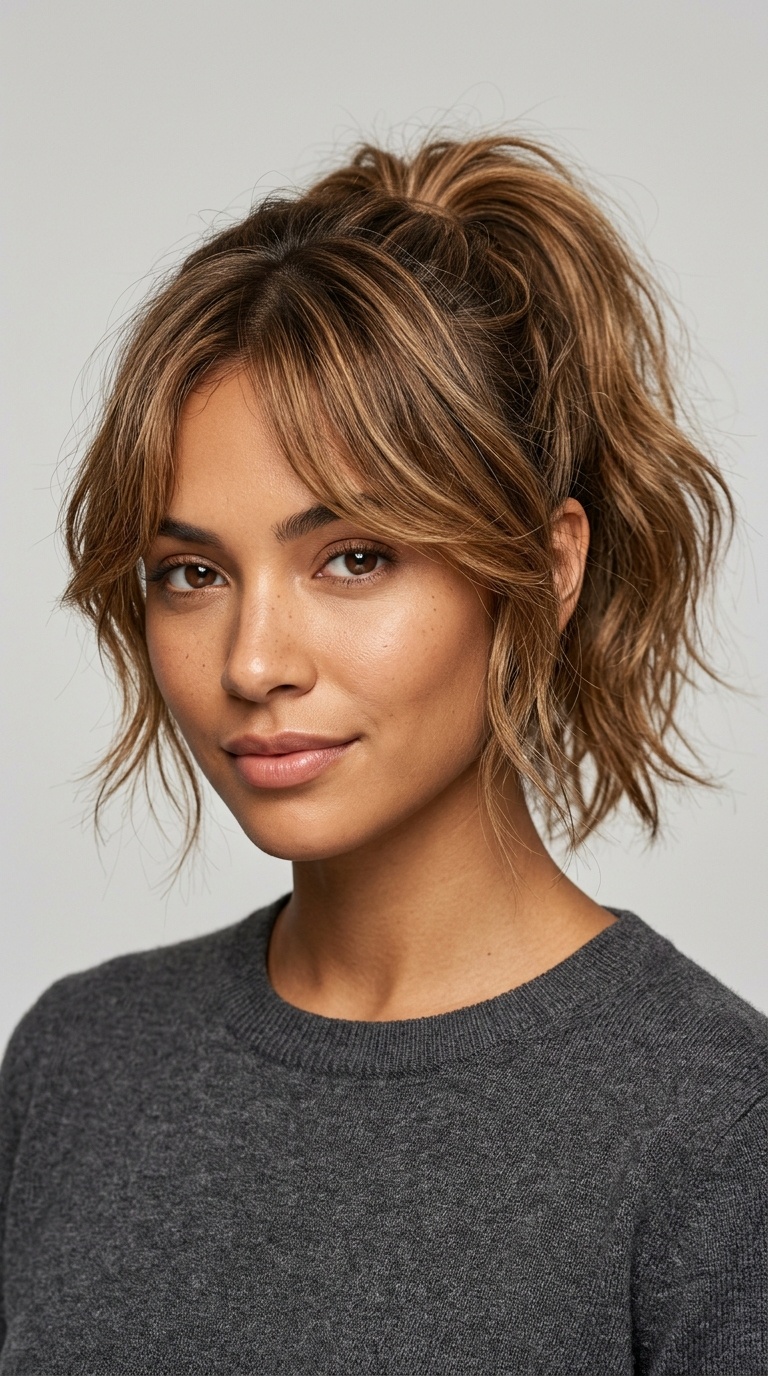 The Textured Shag Mid Pony
