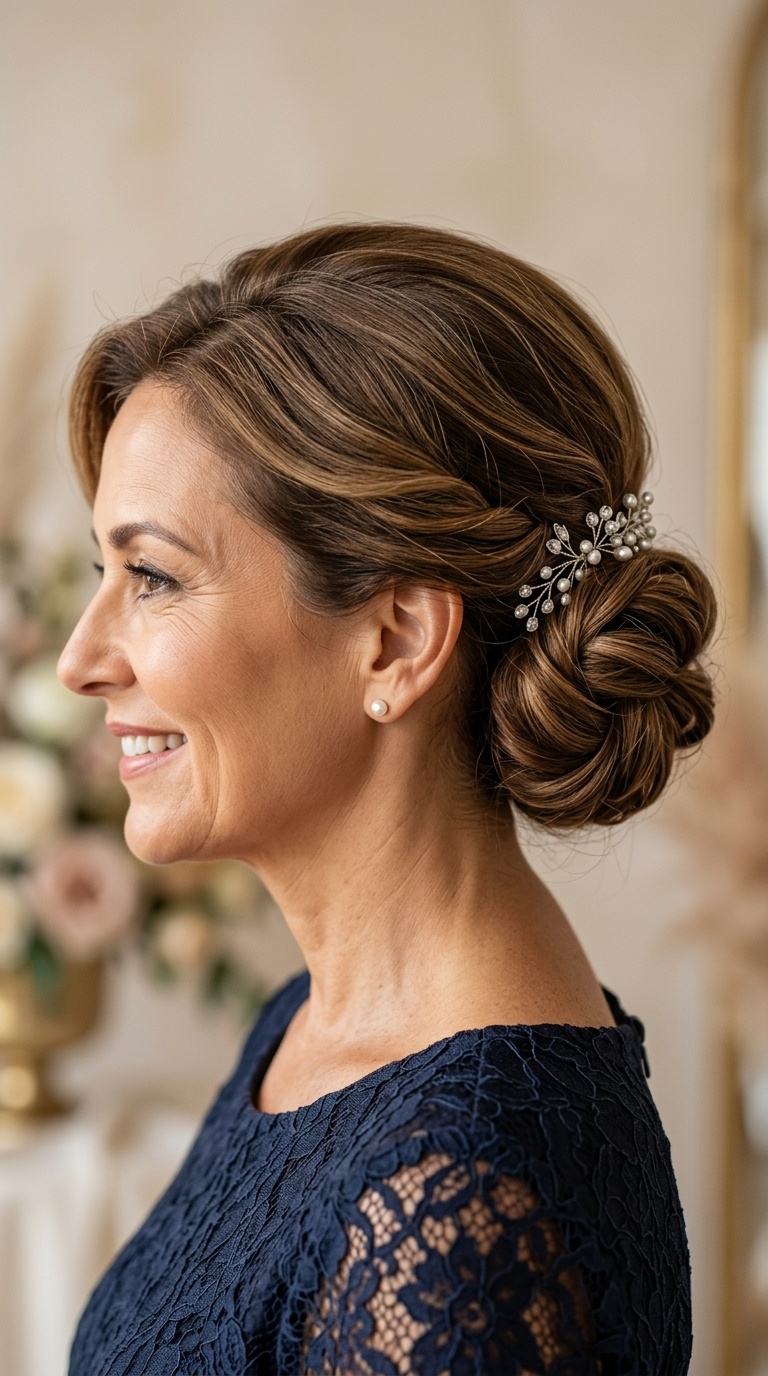 The Timeless Low Chignon