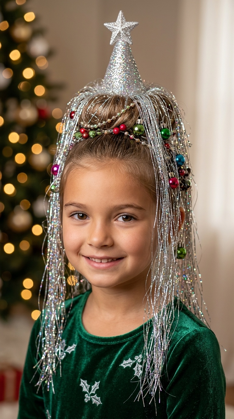 The Tinsel Waterfall Bun