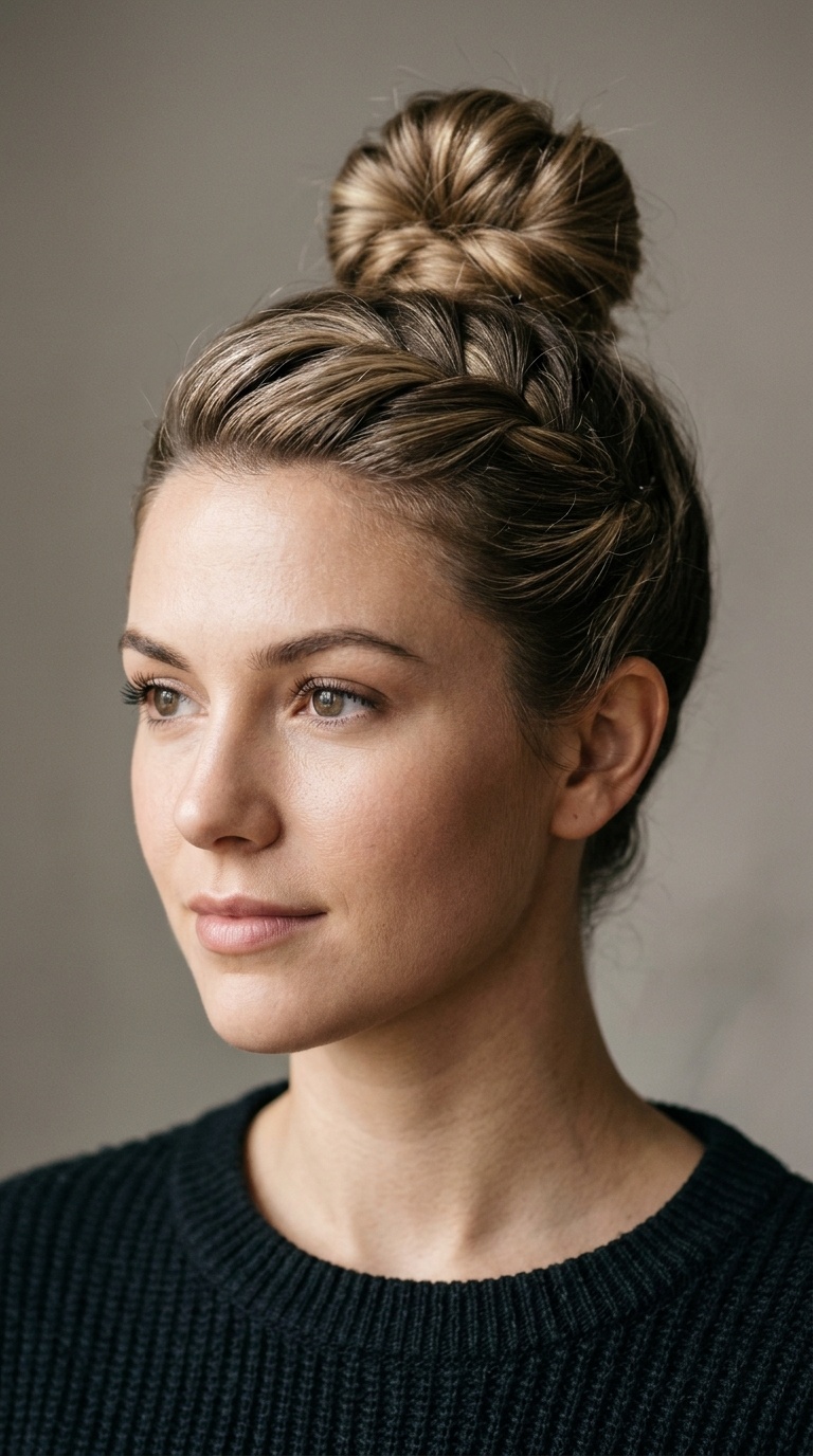 The Top Knot with a Twist Base