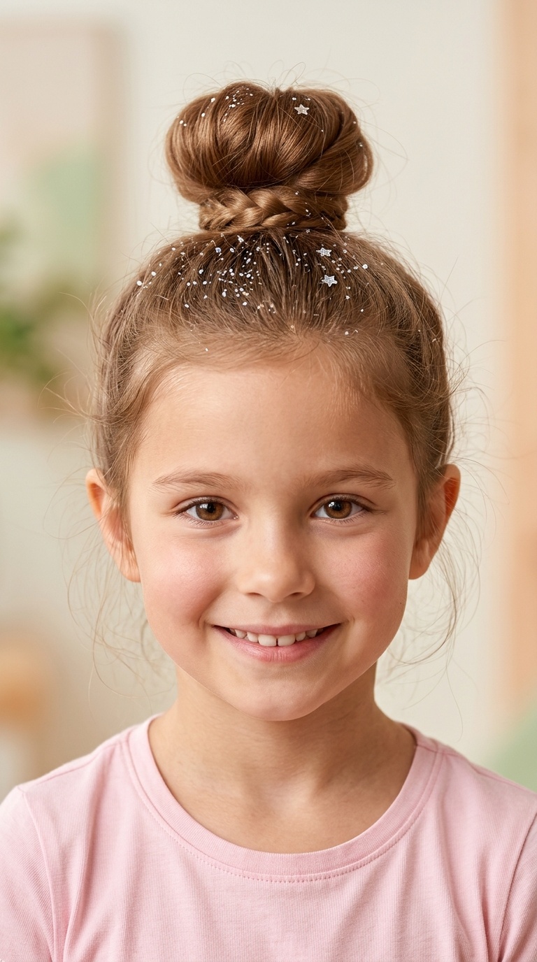 The Top Knot with Sparkles