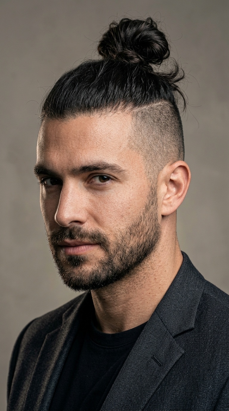 The Top Knot with Undercut