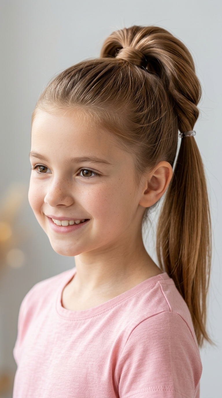 The Topsy Tail Ponytail