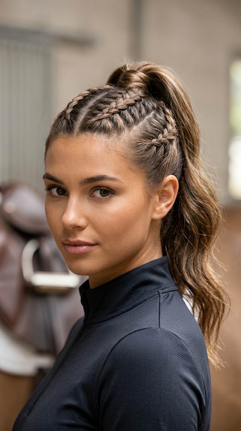 The Triple Braid Pony