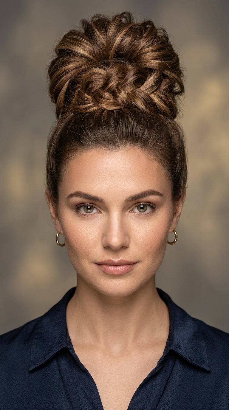 The Triple-Threat Top Knot