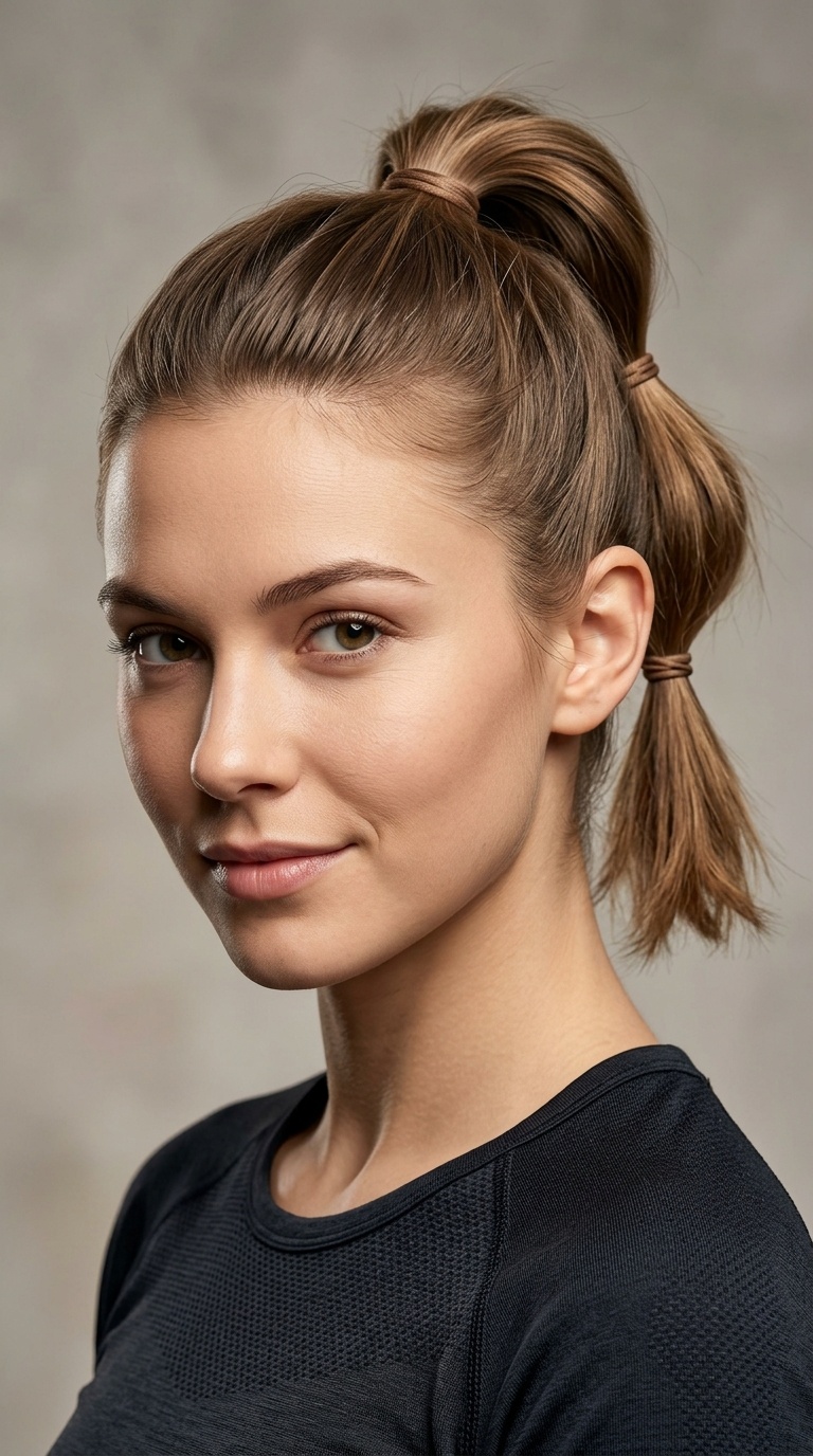 The Triple-Tiered Ponytail