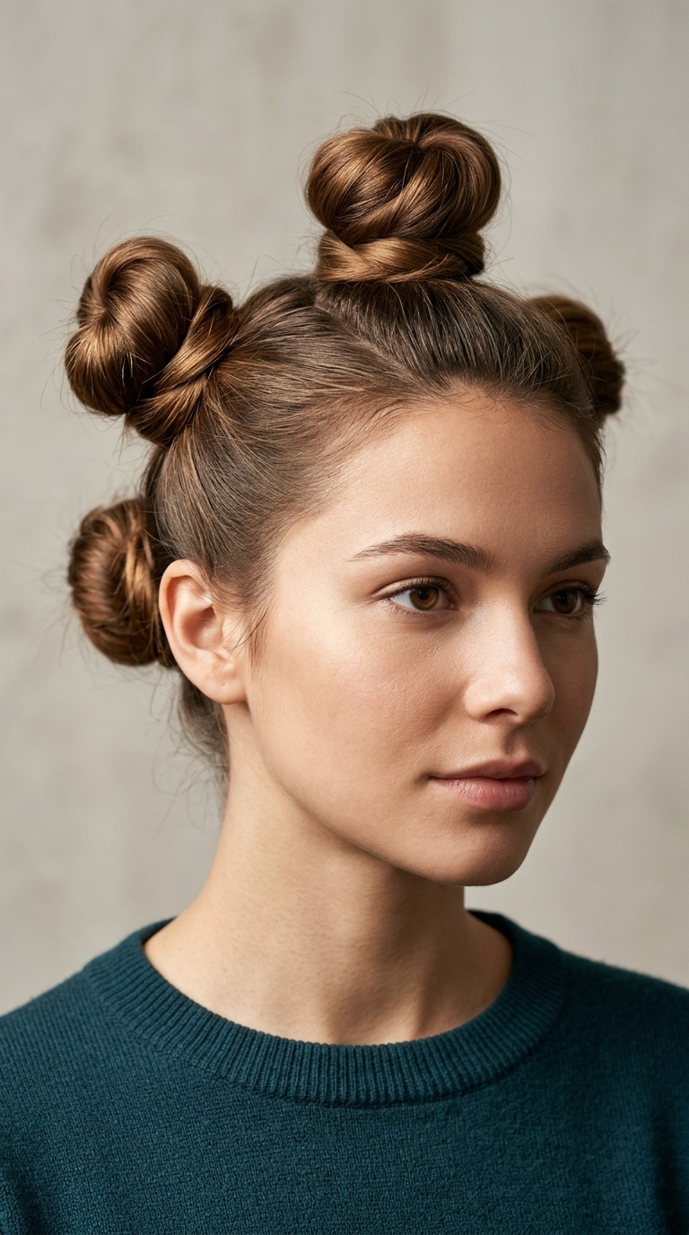The Triple Top Knot