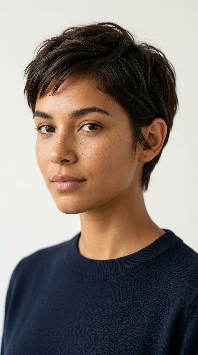 The Tucked-Behind-Ear Pixie
