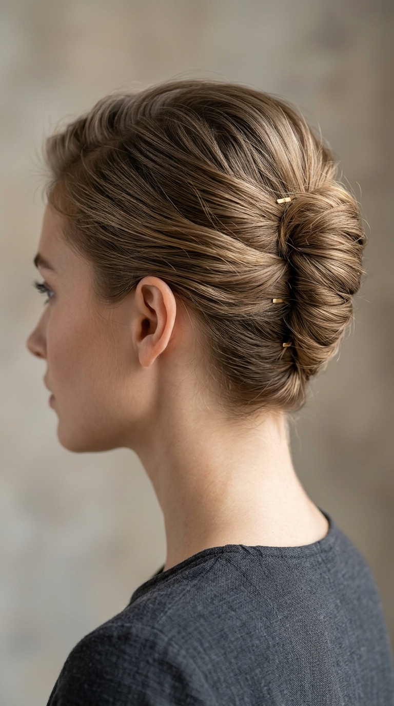 The Tucked French Twist