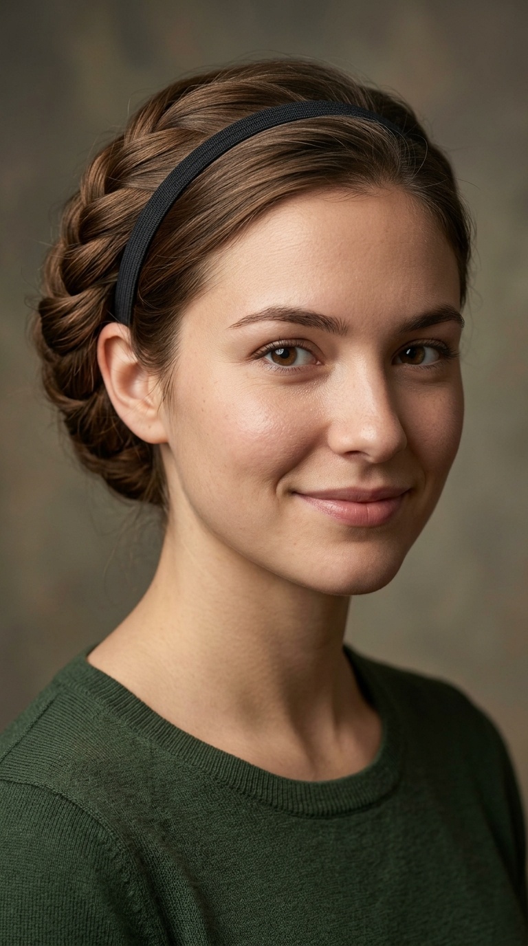 The Tucked Headband Roll