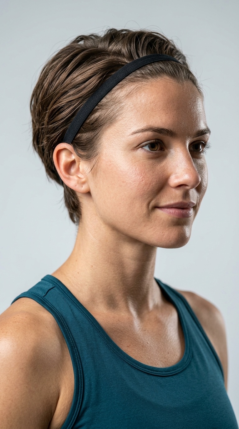 The Tucked Under-Ear Style