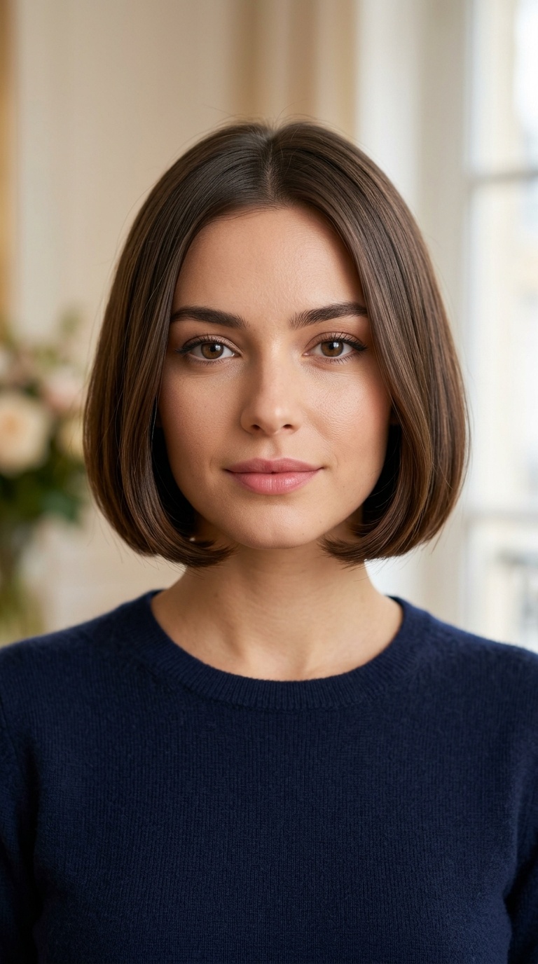The Tucked-Under Parisian Bob