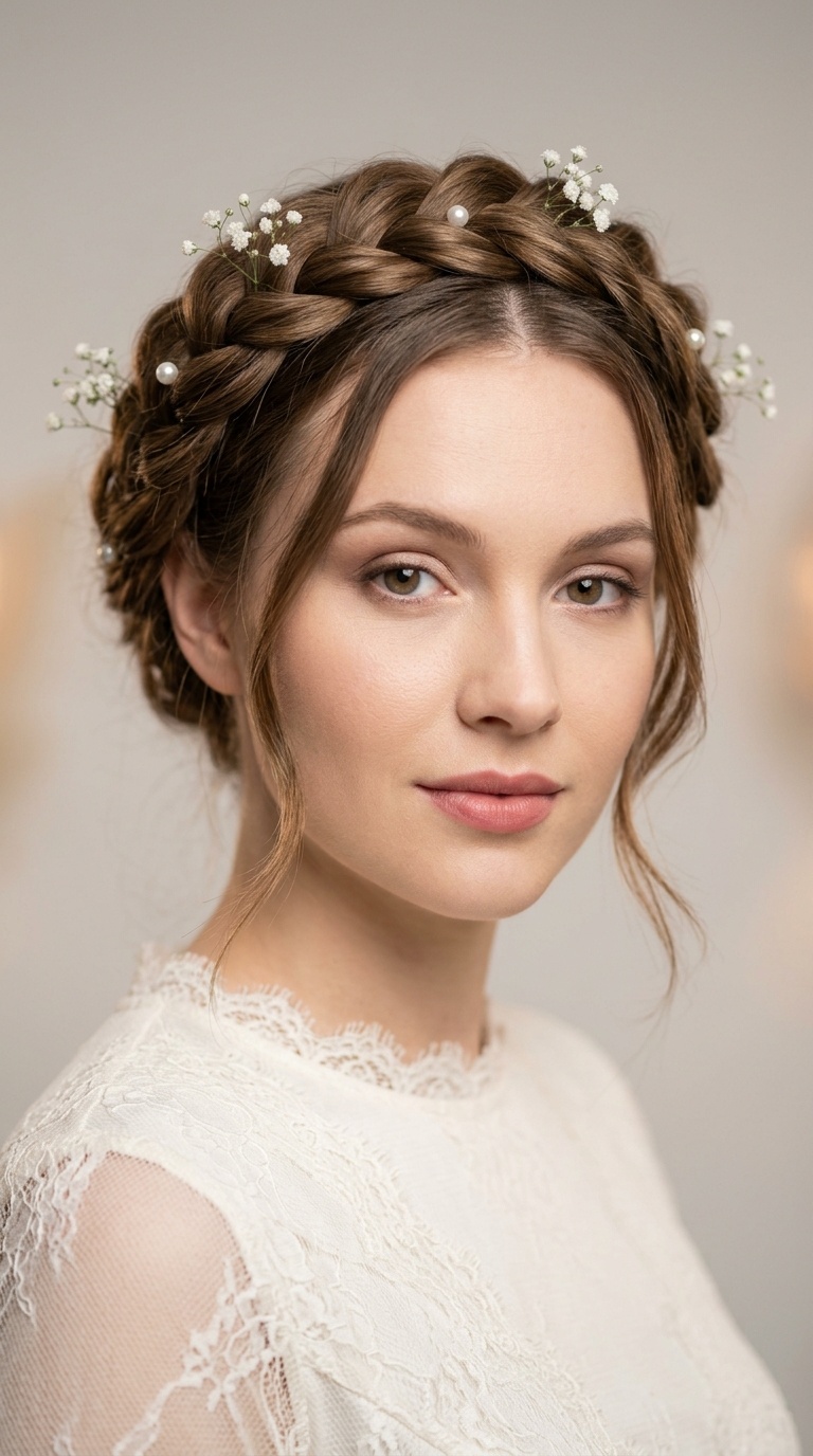 The Twisted Crown Updo