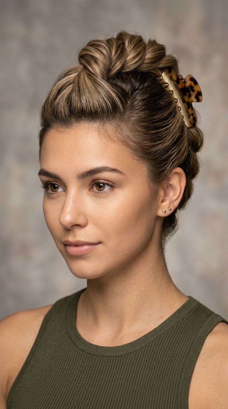 The Twisted Faux Hawk